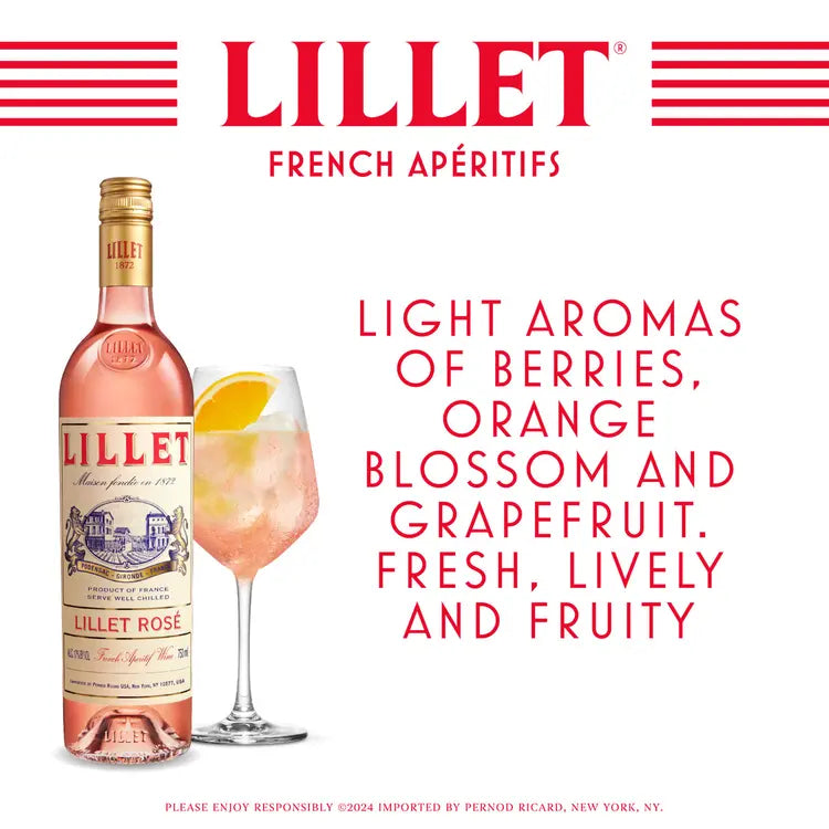 Lillet Rose 750 ml